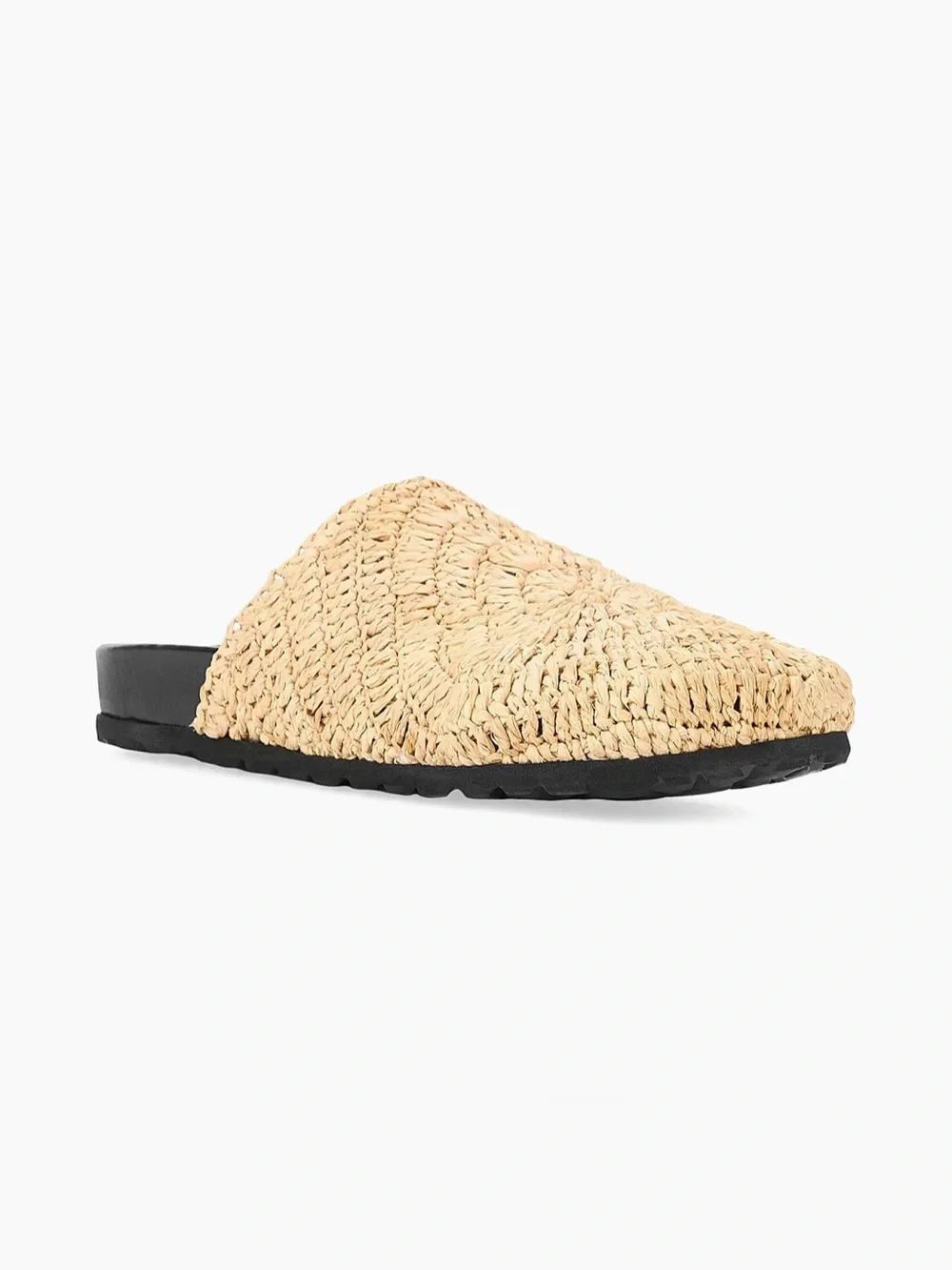 STAUD Dia Raffia Mules Natural Size 6 (EU 36) - Picture 2 of 12